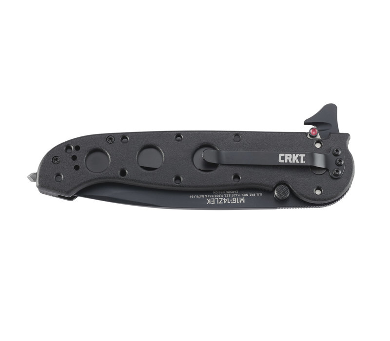 CRKT, Black Tanto, Triple Point Serrations, Strap Cutter, Glass Breaker