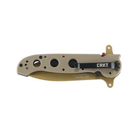 CRKT, Flipper Desert Tan, Veff Serrations