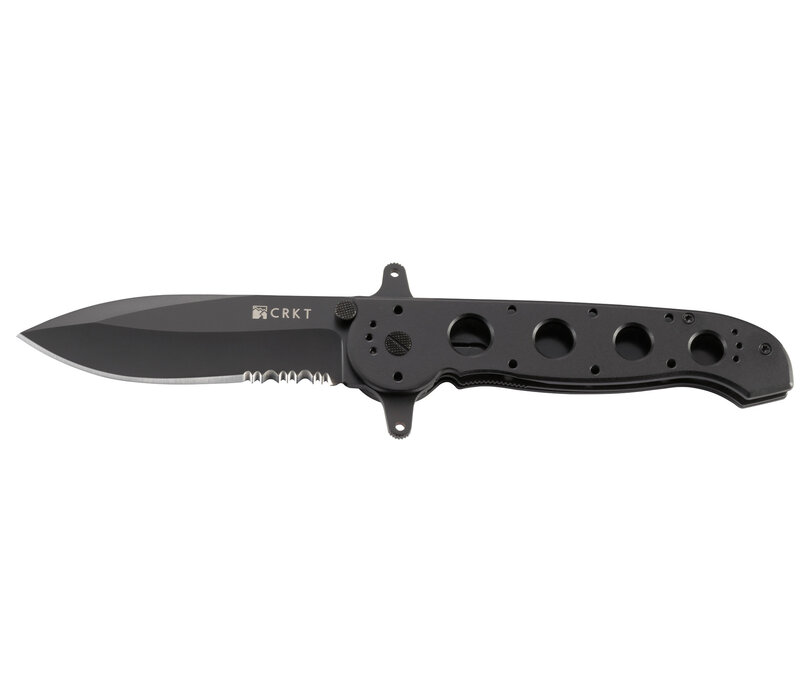 CRKT, M21-14SF Spear Point Black with Triple Point Serrations