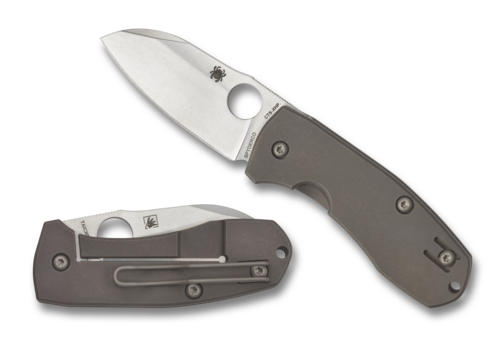 Spyderco Knives Spyderco, Techno 2 Titanium and CTS-XHP