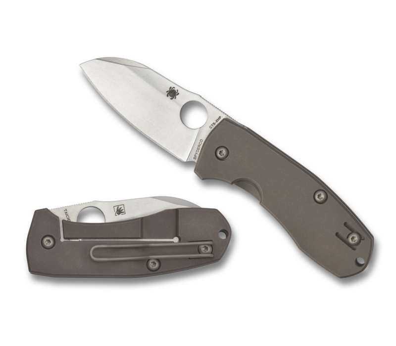Spyderco, Techno 2 Titanium and CTS-XHP