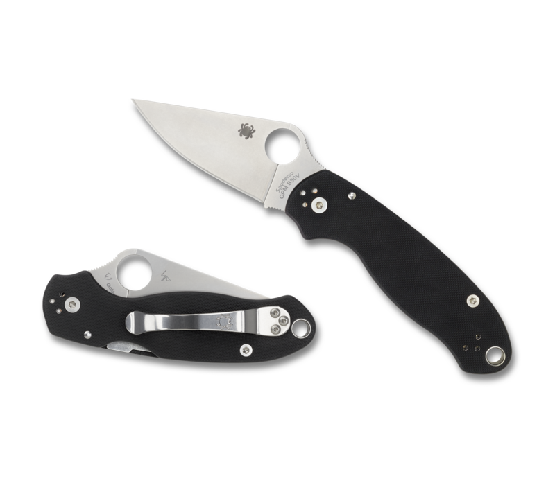 Spyderco Para 3 Black G10 CPM S45VN