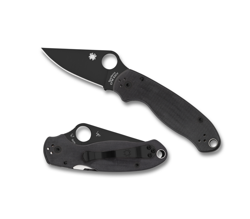 Spyderco, Para 3 DLC, G10 Handle and CPM S45VN