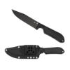Spyderco Knives Spyderco, Street Bowie Black FRN/Kraton Handle and VG10