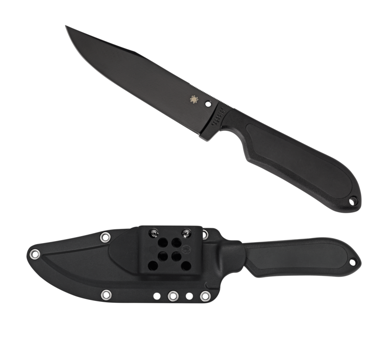 Spyderco, Street Bowie Black FRN/Kraton Handle and VG10