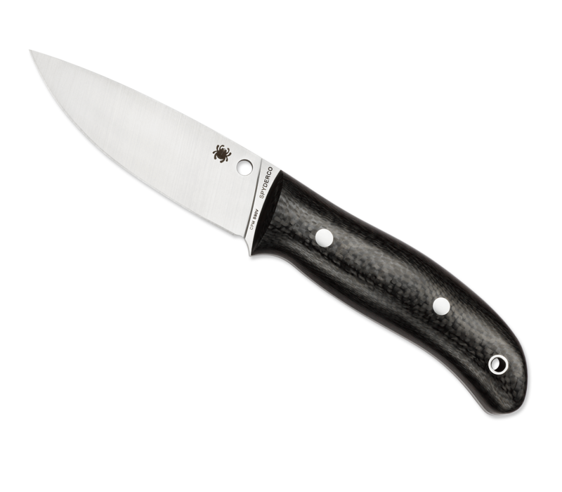 (Discontinued) FB36CFP--Spyderco, Proficient w/ Carbon Fiber Handle and CPM-S90V(420V) Powdered Steel Blade