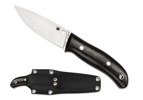 Spyderco Knives (Discontinued) FB36CFP--Spyderco, Proficient w/ Carbon Fiber Handle and CPM-S90V(420V) Powdered Steel Blade