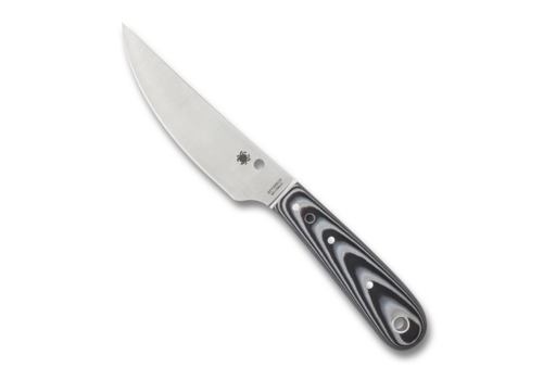 Spyderco Knives Spyderco Bow River, Gray-Black G-10 Handle, Stainless Blade