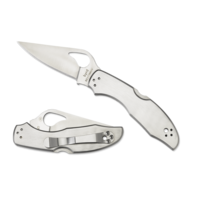 Spyderco, Byrd Meadowlark 2 Stainless, Plain Edge