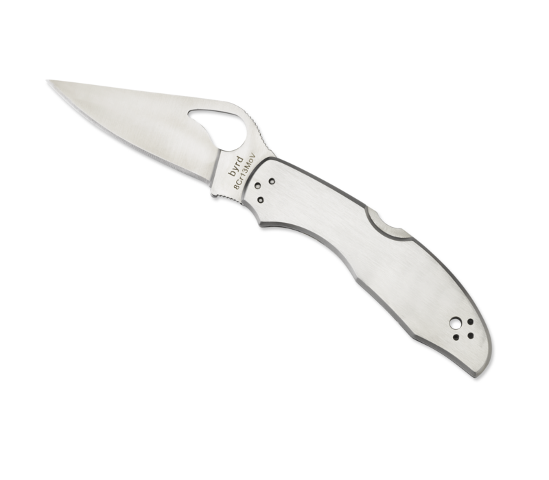 Spyderco, Byrd Meadowlark 2 Stainless, Plain Edge