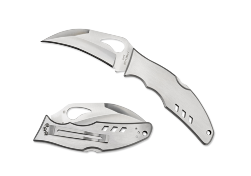 Byrd Knives Spyderco, Byrd Crossbill, Stainless Handle, 8Cr13MoV Steel