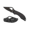 Byrd Knives Spyderco, Byrd Robin 2 w/ Stainless Black Handle and 8Cr13MoV Stainless Black Blade