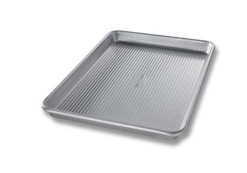 USA Pan Quarter Sheet Pan & Baking Mat Set - Bear Claw Knife & Shear