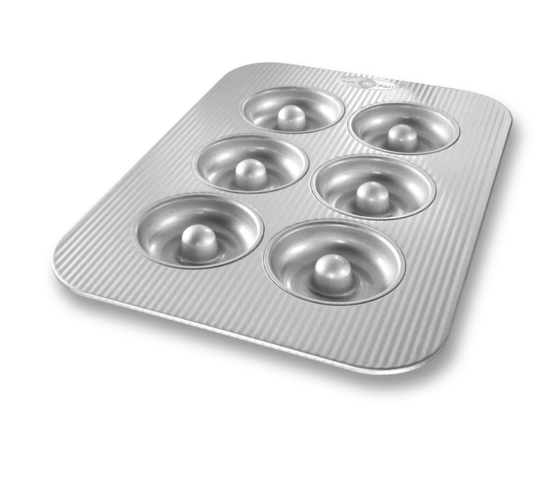 USA Pan, Donut Pan, 6 Well 15 ¾4 x 11 ⅛ x ⅞ in.