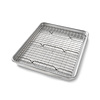 USA Pan Quarter Sheet Pan & Baking Rack Set