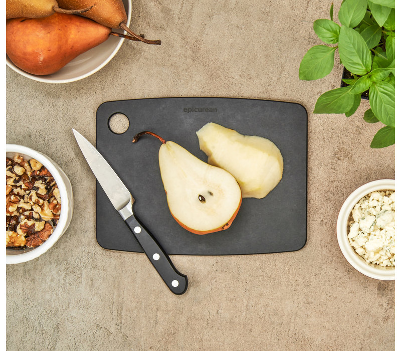 001-080602--Epicurean, KS Slate Cutting Board - 8" x 6"