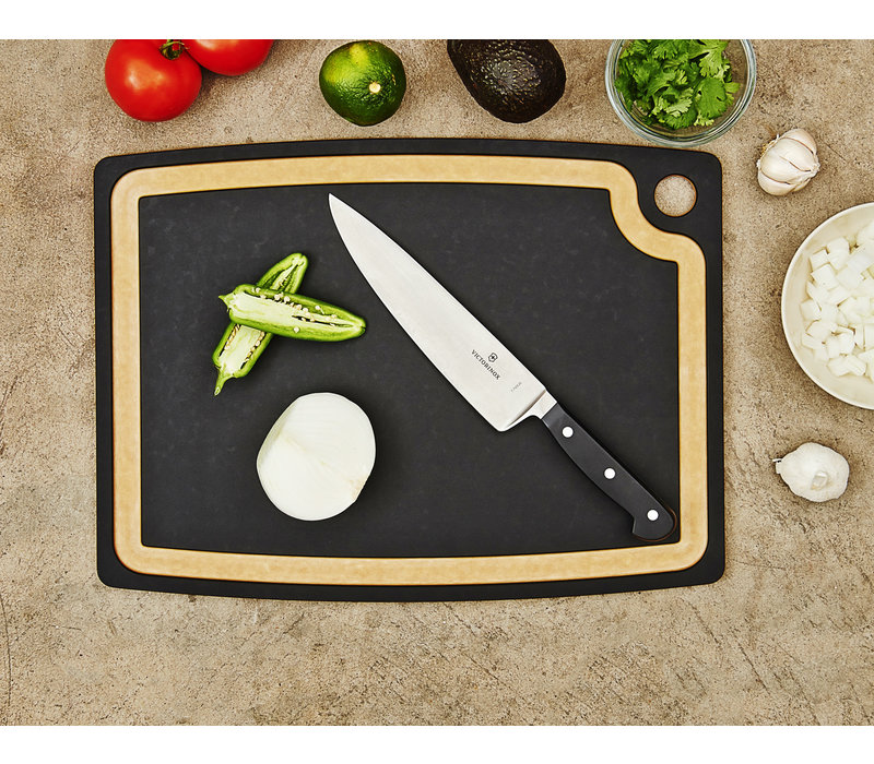 Epicurean Gourmet Series Cutting Board with Juice Groove Slate & Natural 17.5" x 13"
