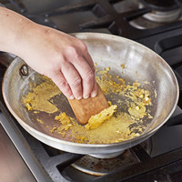 Epicurean Pan Scraper, Natural 2"x2"