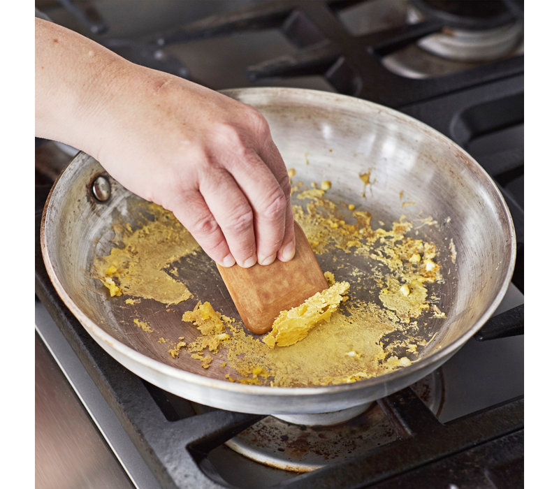 Epicurean Pan Scraper, Natural 2"x2"