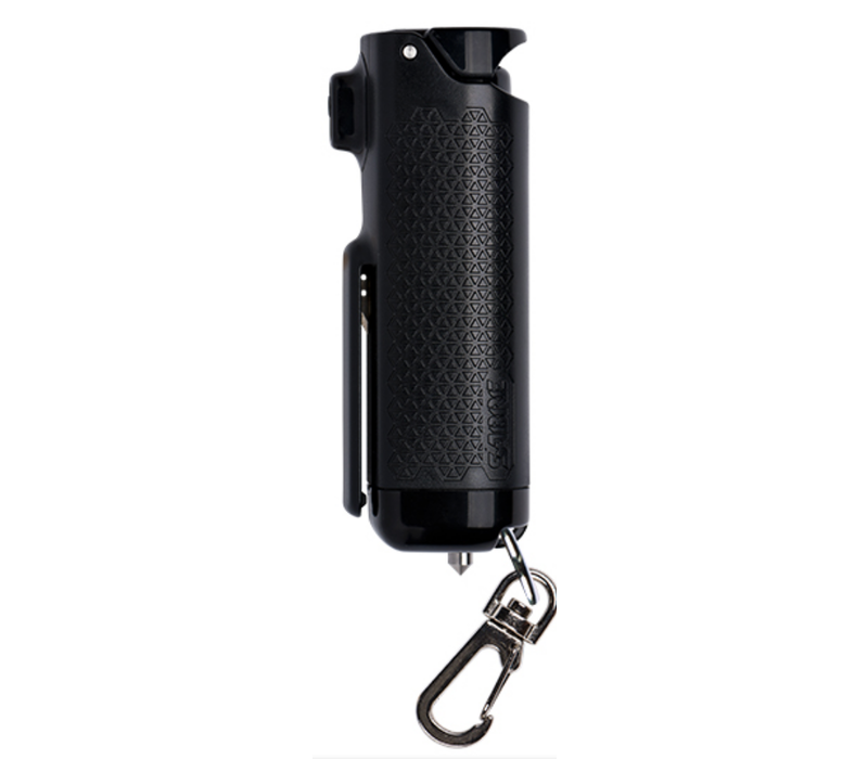 Sabre, 3-in-1 Belt Cutter, Breaker, Pepper Gel Black