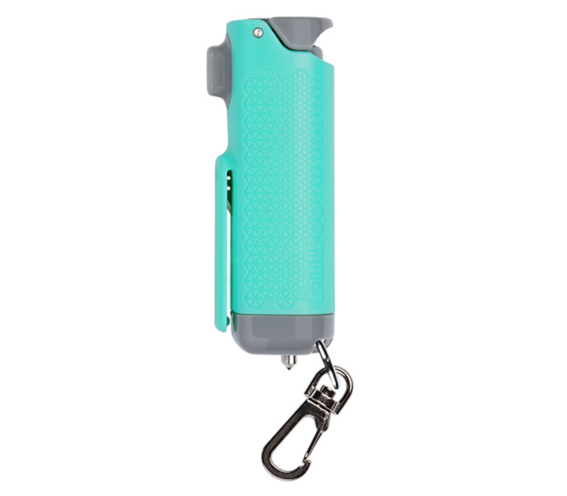Sabre, 3-in-1 Belt Cutter, Breaker, Pepper Gel (Mint)