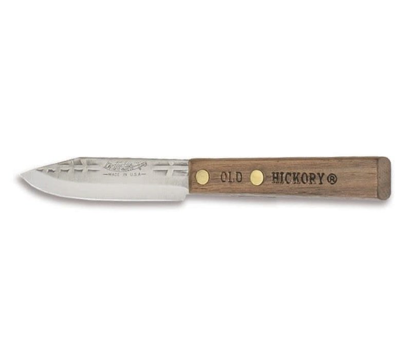 Old Hickory 3 1/4" Paring Knife- 1075 High Carbon Steel Blade