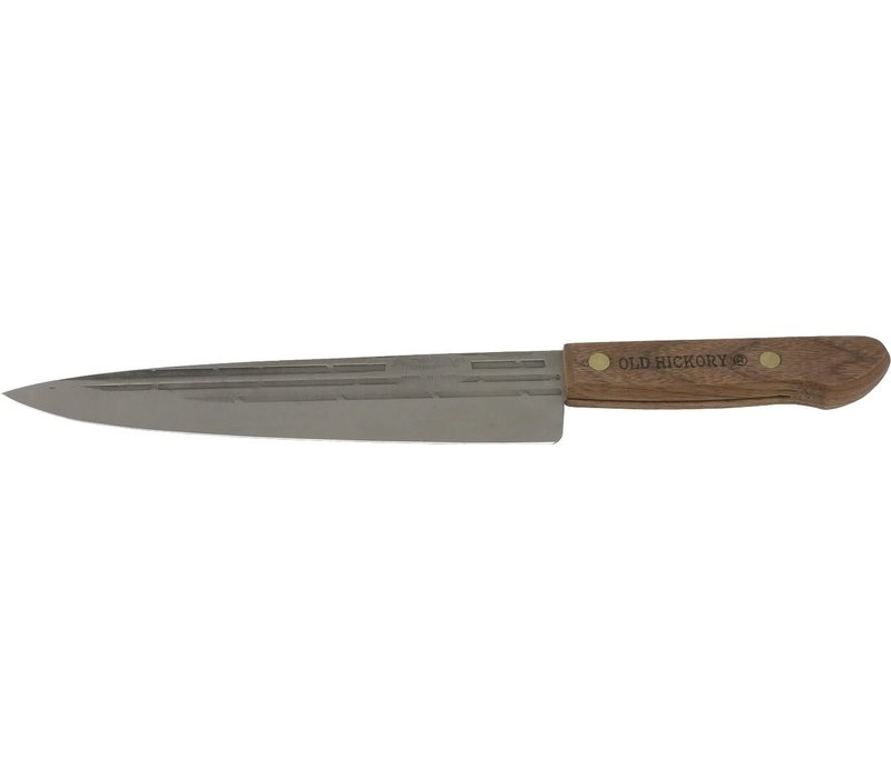 7045--Old Hickory,  8" Cooks Knife w/ 1095 High Carbon Steel Blade