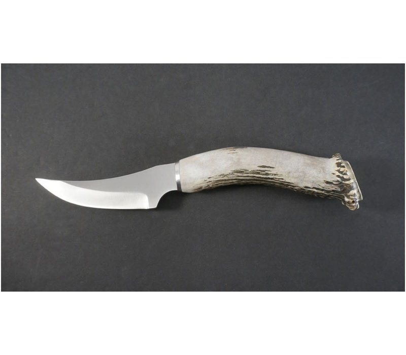 Silver Stag, Cascade Hunter D2 Steel,  Crown Handle