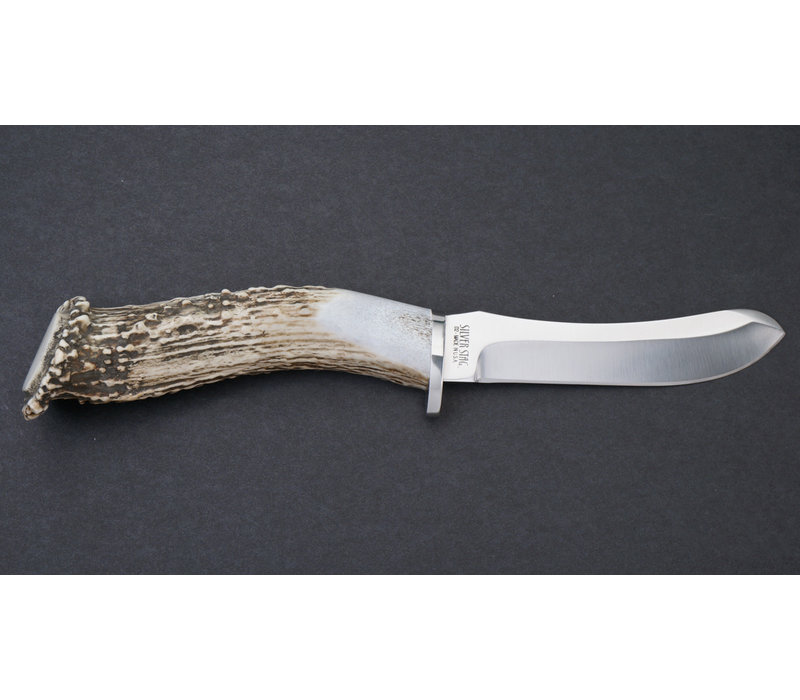 Silver Stag Bullnose- Crown Handle & D2 Steel