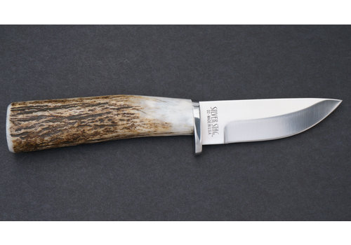 Silver Stag Silver Stag Sharp Forest Caping Knife- Elk Stick Handle, D2 Steel