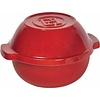 Emile Henry Emile Henry, Bread Pot 9.5" 2.1Qt. (Burgundy)
