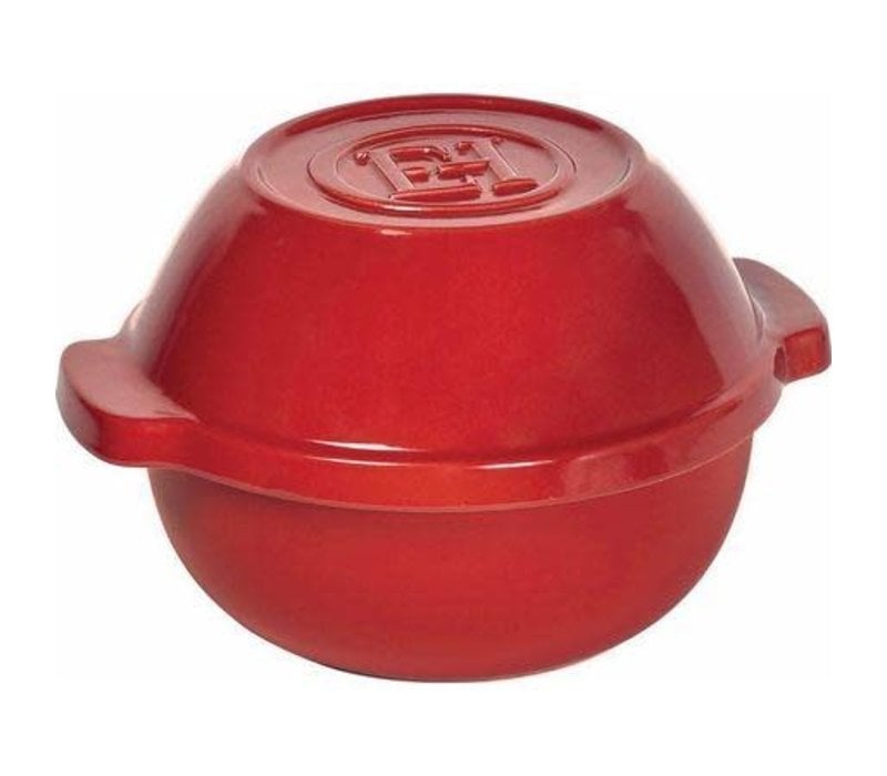 Emile Henry, Bread Pot 9.5" 2.1Qt. (Burgundy)