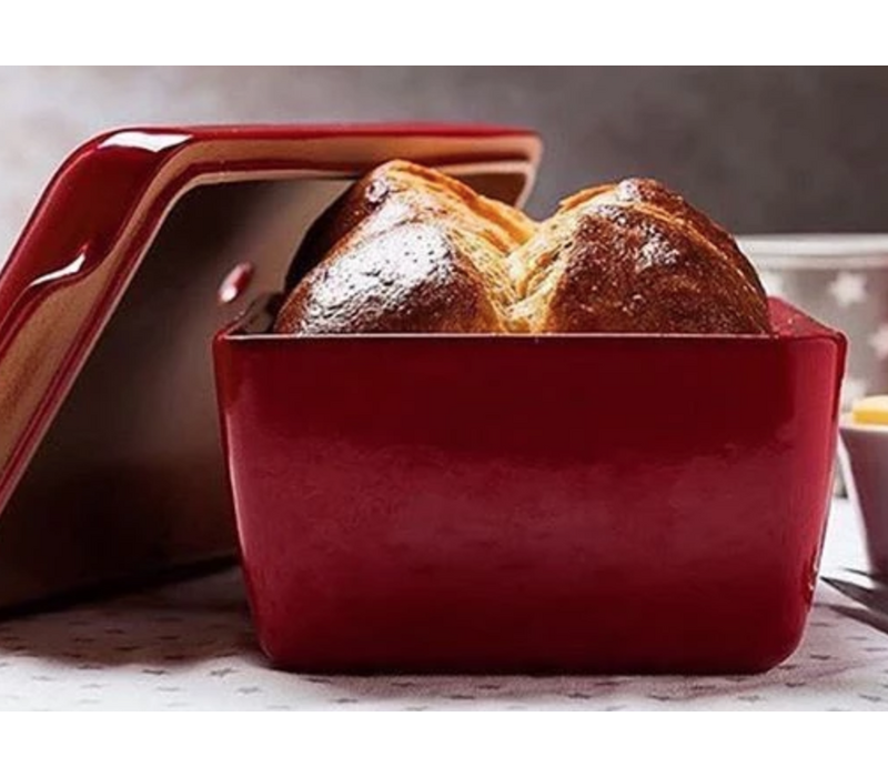 Emile Henry, Bread Loaf Baker 2.1 Qt. Burgandy