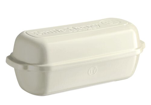 Emile Henry Emile Henry, Large Loaf Bread Baker/ Pullman Linen