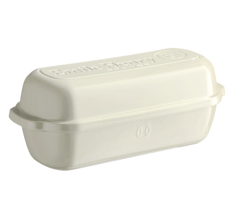 Emile Henry, Large Loaf Bread Baker/ Pullman Linen