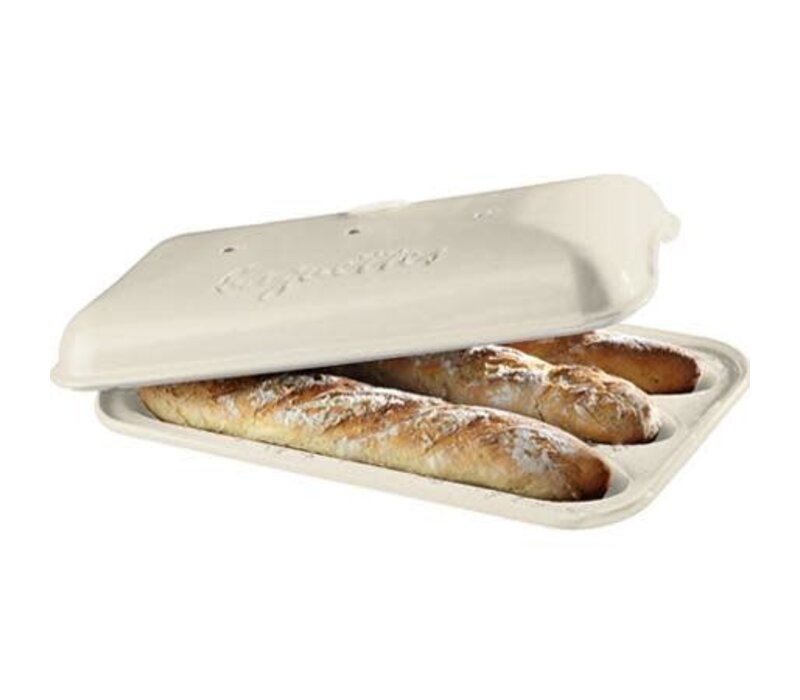 Emile Henry, Baguette Baker, Linen