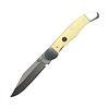 ABKT - American Buffalo Knife & Tool ABKT Roper Liner Lock Pecos Folder- 1065 Carbon Steel,  Delrin Handle