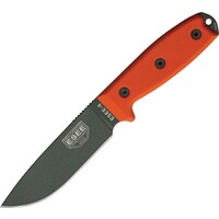 Esee 4 Fixed Blade- Orange G-10 Handle, 1095 Carbon Steel