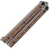 Bradley Cutlery Kimura Butterfly Knife Coyote G10, 154CM
