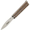 Bradley Cutlery Kimura Butterfly Knife Coyote G10, 154CM