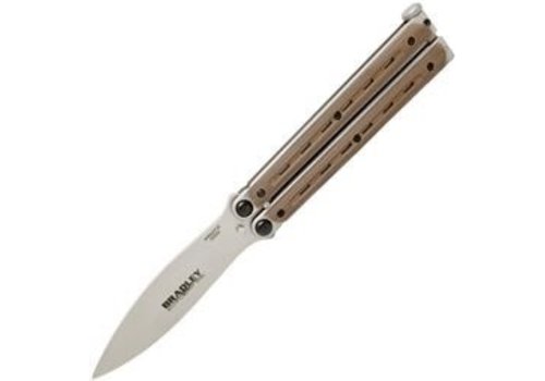 Bradley Cutlery Kimura Butterfly Knife Coyote G10, 154CM