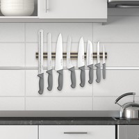 HIC Kitchen, Magnetic Knife and Utensil Holder- 18"