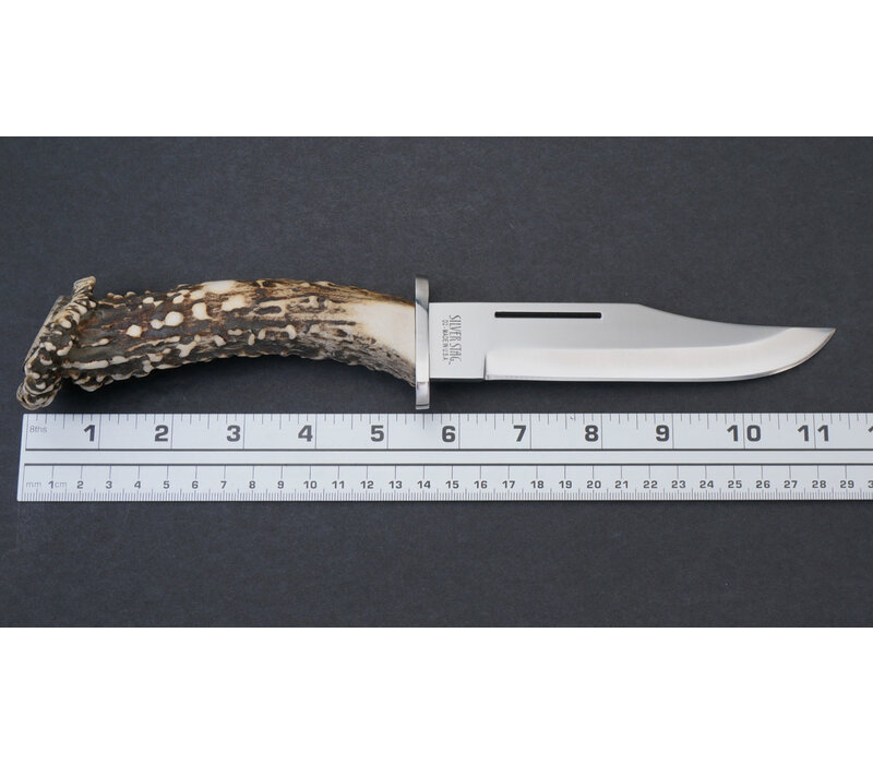 Silver Stag, Deep Valley Crown Anter Handle & D2 Steel