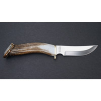 Silver Stag Mountain Edge Crown Handle, D2 Steel