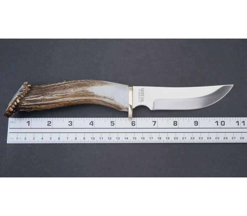 Silver Stag Mountain Edge Crown Handle, D2 Steel