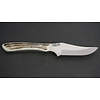 Silver Stag Silver Stag, Buffalo Slab, Antler Handle, D2 Steel