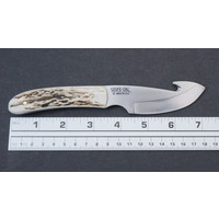 SilverStag, Gut Slab, Antler Handle, D2 Steel