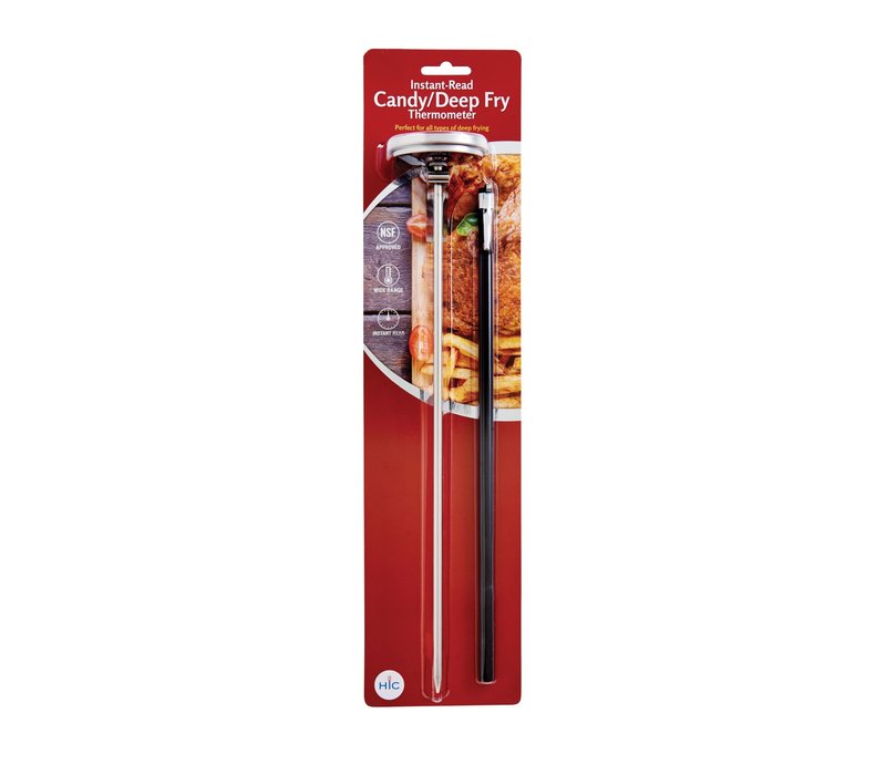 HIC, Deep Fry Large Face Analog Thermometer