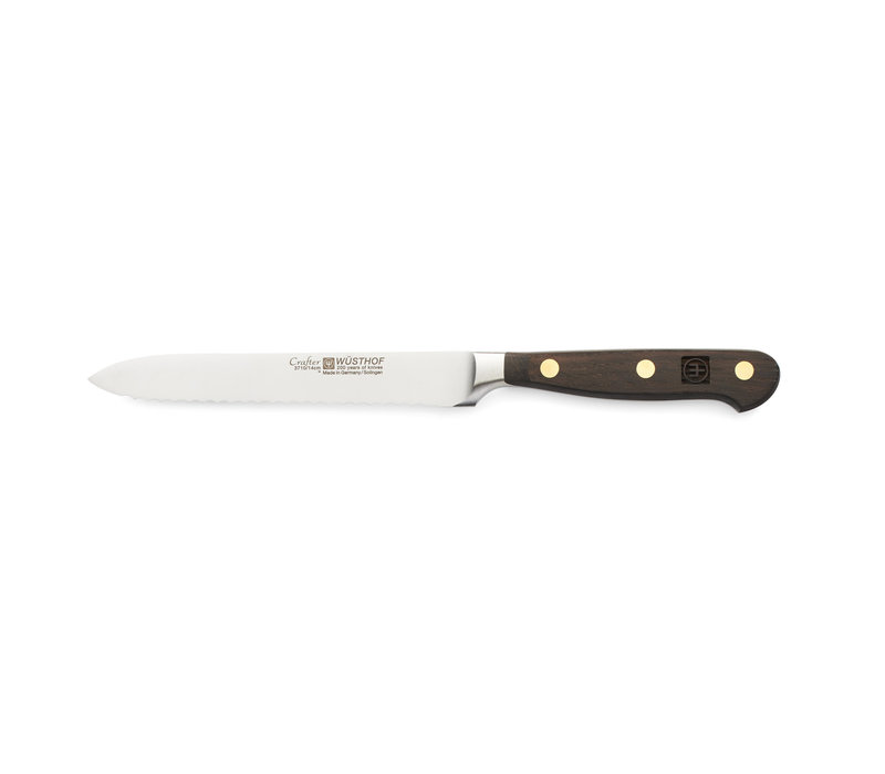 Wusthof Crafter 5" Serrated Utility Knife