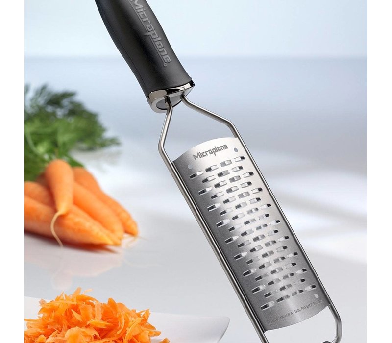 Microplane Gourmet Series Medium Ribbon Grater- Black